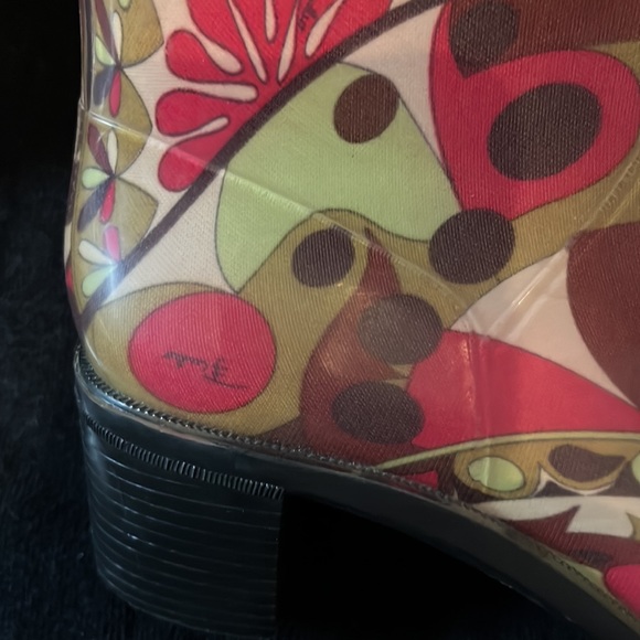 Authentic Emilio Pucci rain boots - Picture 2 of 6